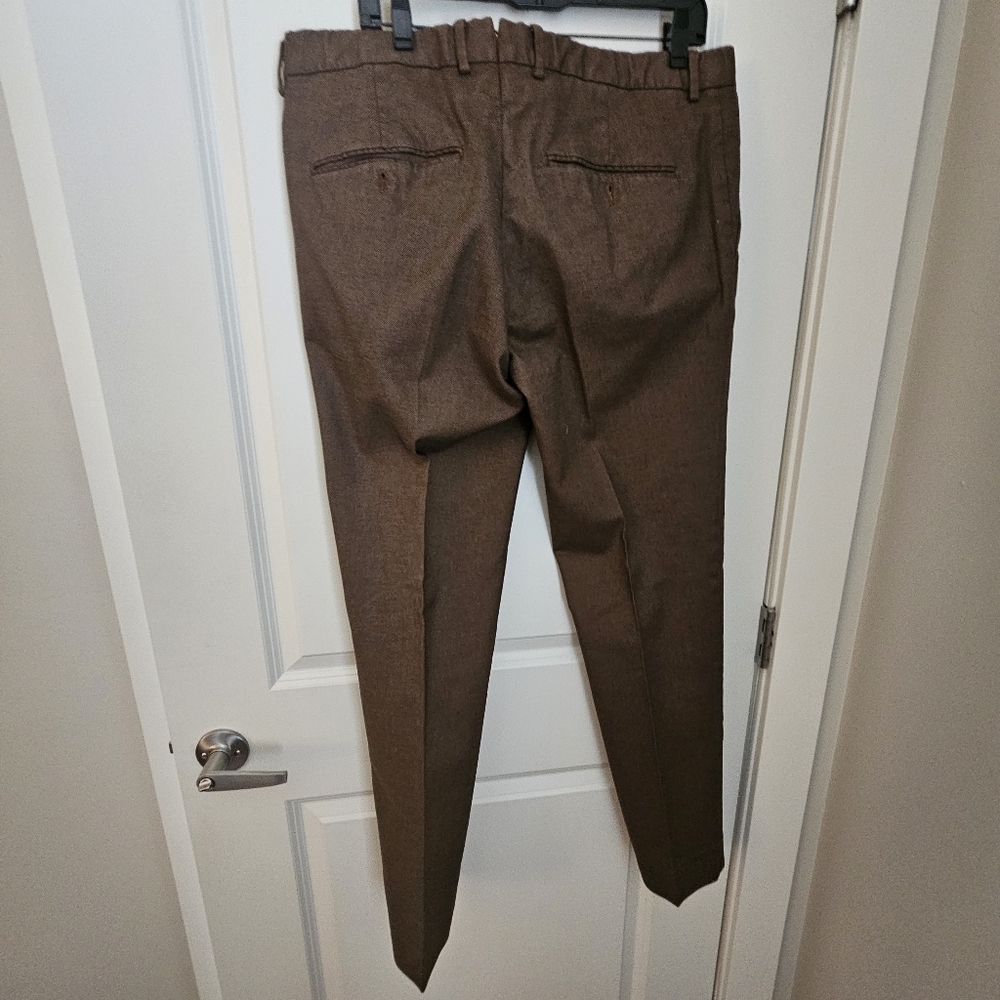 J.lindeberg mens brown dress cargo pants size 34 - Picture 2 of 2